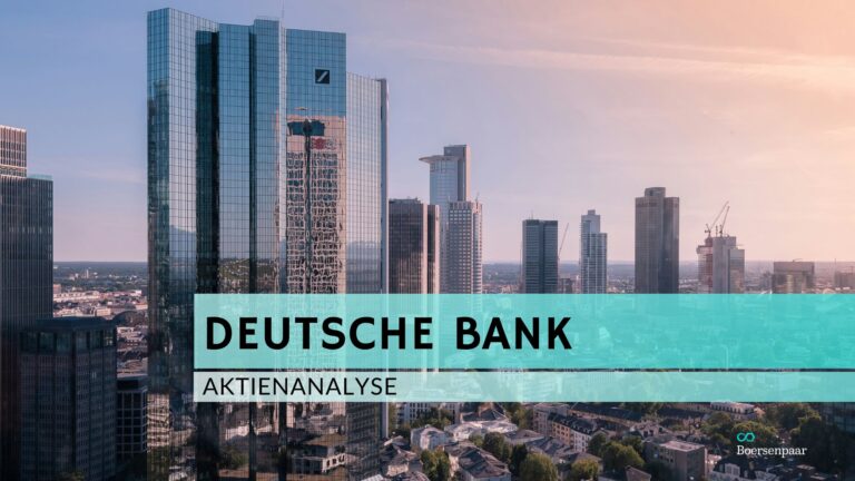 Mehr über den Artikel erfahren Deutsche Bank Aktienanalyse